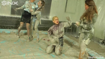 Sexy Ladies Get Wet and Messy In The Mud Screencap 28 on sinx.preview.netperv.com