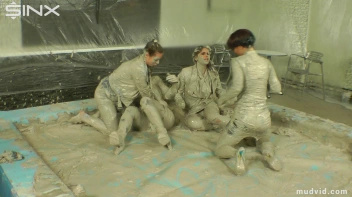 Sexy Ladies Get Wet and Messy In The Mud Screencap 42 on sinx.preview.netperv.com