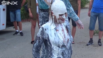 Bitchy Europeans Get Drenched In Milk Outside Screencap 60 on sinx.preview.netperv.com