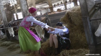 Sexy milkmaids get messy with cream and eggs - Cam 2 Screencap 17 on sinx.preview.netperv.com