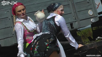 Sexy milkmaids get messy with cream and eggs - Cam 2 Screencap 59 on sinx.preview.netperv.com