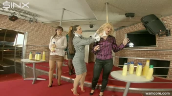 Gorgeous girls get creamed with body lotion during demonstration Screencap 18 on sinx.preview.netperv.com