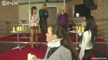 Gorgeous girls get creamed with body lotion during demonstration Screencap 19 on sinx.preview.netperv.com