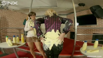 Gorgeous girls get creamed with body lotion during demonstration Screencap 36 on sinx.preview.netperv.com