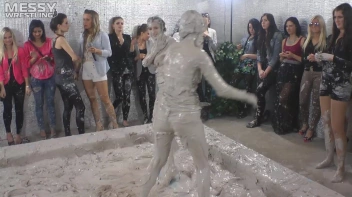 Muddy Wrestling: Miss Skinny Is Back In Messy Action! Hair Pullers Go Hard! Screencap 47 on sinx.preview.netperv.com