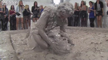 Muddy Wrestling: Miss Skinny Is Back In Messy Action! Hair Pullers Go Hard! Screencap 54 on sinx.preview.netperv.com