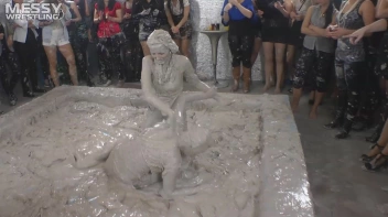Muddy Wrestling: Miss Skinny Is Back In Messy Action! Hair Pullers Go Hard! Screencap 76 on sinx.preview.netperv.com