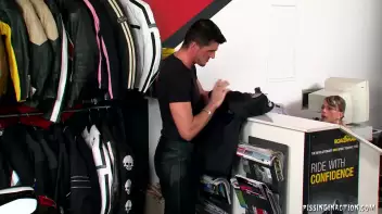 Biker Piss Threesome Screencap 5 on sinx.preview.netperv.com