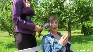 Washing Their Hair Anywhere and Everywhere Screencap 5 on sinx.preview.netperv.com
