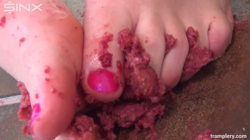 Food Trampling Fun With Heeled Hottie Screencap 47 on sinx.preview.netperv.com