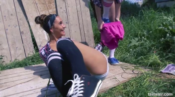 Matching Plaid Babes Piss Out A Lusty, Lesbo Storm! Screencap 87 on sinx.preview.netperv.com