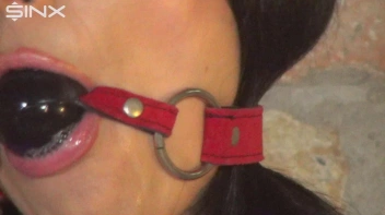 Handcuffed Hottie Drools Down Her Satin Blouse Screencap 19 on sinx.preview.netperv.com