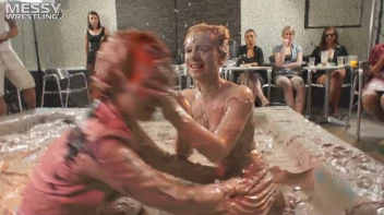 Muddy Wrestling Special: 2 Amateur Battles - Audience vs. Audience Screencap 54 on sinx.preview.netperv.com