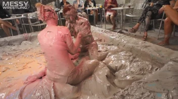 Muddy Wrestling Special: 2 Amateur Battles - Audience vs. Audience Screencap 58 on sinx.preview.netperv.com