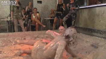 Muddy Wrestling Special: 2 Amateur Battles - Audience vs. Audience Screencap 70 on sinx.preview.netperv.com