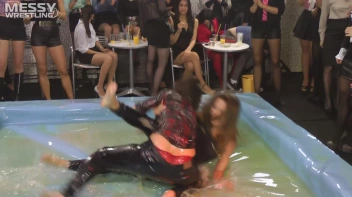 Messy Wrestling: Dirty Up Some Denim And Rip Shirts Through To The Tits! Screencap 8 on sinx.preview.netperv.com