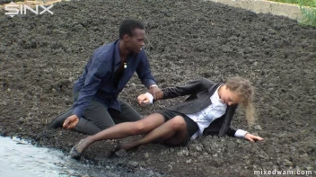 Muddy Mixed Wrestling For Arguing Couple - Cam 2 Screencap 21 on sinx.preview.netperv.com