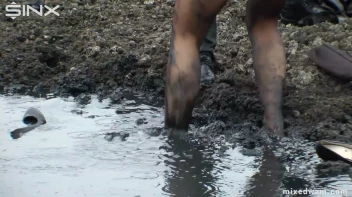 Muddy Mixed Wrestling For Arguing Couple - Cam 2 Screencap 29 on sinx.preview.netperv.com