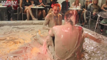 Muddy Wrestling: Fiery Redhead vs. The Old-Timer Screencap 29 on sinx.preview.netperv.com