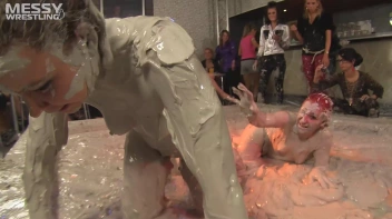 Muddy Wrestling: Fiery Redhead vs. The Old-Timer Screencap 53 on sinx.preview.netperv.com