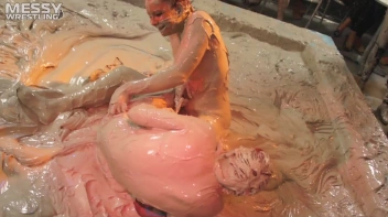 Muddy Wrestling: Fiery Redhead vs. The Old-Timer Screencap 61 on sinx.preview.netperv.com