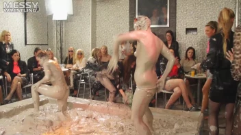 Muddy Wrestling: Fiery Redhead vs. The Old-Timer Screencap 69 on sinx.preview.netperv.com