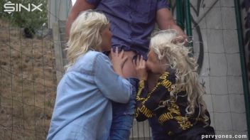 Stunning Blondes Cum Swap After Outdoor Sex Screencap 15 on sinx.preview.netperv.com