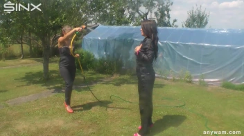 Milk Covered Cuties Shower Each Other Off Screencap 2 on sinx.preview.netperv.com