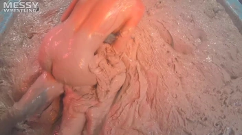 Muddy Wrestling: Sexy Nurse vs. Beauty In Black Screencap 33 on sinx.preview.netperv.com