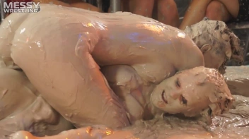 Muddy Wrestling: Sexy Nurse vs. Beauty In Black Screencap 72 on sinx.preview.netperv.com