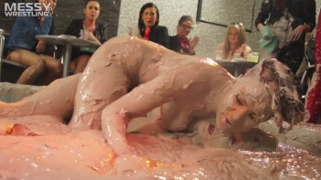 Muddy Wrestling: Sexy Nurse vs. Beauty In Black Screencap 77 on sinx.preview.netperv.com