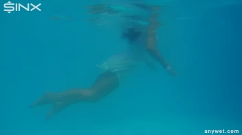 Outdoor Pool Play For Babes In White Dresses Screencap 20 on sinx.preview.netperv.com