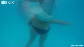 Outdoor Pool Play For Babes In White Dresses Screencap 34 on sinx.preview.netperv.com