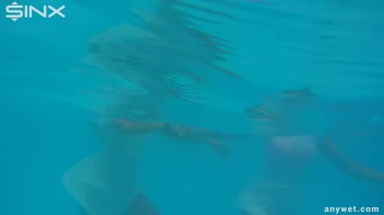 Outdoor Pool Play For Babes In White Dresses Screencap 54 on sinx.preview.netperv.com