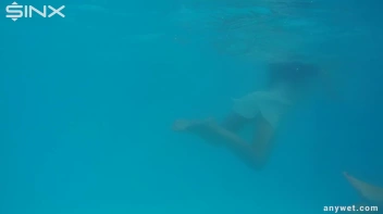 Outdoor Pool Play For Babes In White Dresses Screencap 60 on sinx.preview.netperv.com