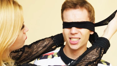 Latest deal - mom teaches blindfold stepson in anal fetish