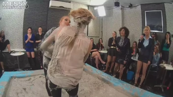 Messy Wrestling (Lost Footage Found): Badass Babes Throw Down Hard! 1/2 Price!!! Action Cam Footage! Screencap 11 on sinx.preview.netperv.com