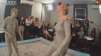 Messy Wrestling (Lost Footage Found): Badass Babes Throw Down Hard! 1/2 Price!!! Action Cam Footage! Screencap 19 on sinx.preview.netperv.com