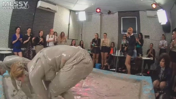 Messy Wrestling (Lost Footage Found): Badass Babes Throw Down Hard! 1/2 Price!!! Action Cam Footage! Screencap 31 on sinx.preview.netperv.com