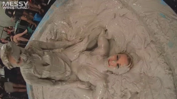 Messy Wrestling (Lost Footage Found): Badass Babes Throw Down Hard! 1/2 Price!!! Action Cam Footage! Screencap 43 on sinx.preview.netperv.com