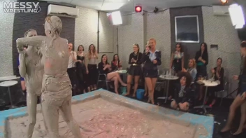 Messy Wrestling (Lost Footage Found): Badass Babes Throw Down Hard! 1/2 Price!!! Action Cam Footage! Screencap 46 on sinx.preview.netperv.com