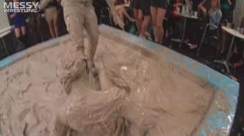 Messy Wrestling (Lost Footage Found): Badass Babes Throw Down Hard! 1/2 Price!!! Action Cam Footage! Screencap 49 on sinx.preview.netperv.com