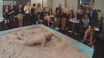 Messy Wrestling (Lost Footage Found): Badass Babes Throw Down Hard! 1/2 Price!!! Action Cam Footage! Screencap 53 on sinx.preview.netperv.com