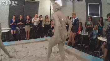 Messy Wrestling (Lost Footage Found): Badass Babes Throw Down Hard! 1/2 Price!!! Action Cam Footage! Screencap 55 on sinx.preview.netperv.com