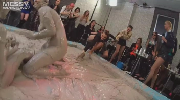 Messy Wrestling (Lost Footage Found): Badass Babes Throw Down Hard! 1/2 Price!!! Action Cam Footage! Screencap 63 on sinx.preview.netperv.com