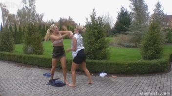 Leggy Stunners' Contentious Catfight Screencap 40 on sinx.preview.netperv.com