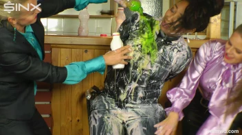 Three sexy ladies get messy in a bar Screencap 24 on sinx.preview.netperv.com