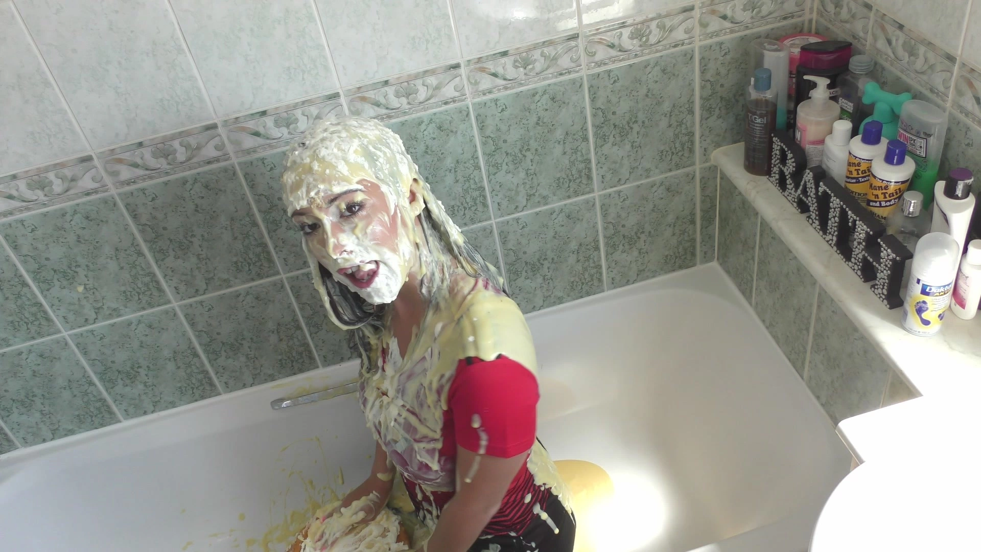 Lauren's Messy Football Forfeit on sinx.preview.netperv.com