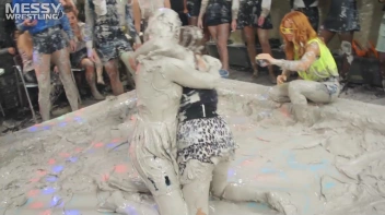 Chicks Got Tits - Mud Wrestling: For The Love Of The Mud!  Pulling, Ripping, And Wrasslin' Up A Storm! Screencap 8 on sinx.preview.netperv.com