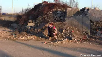 Roadside Piss and Pussy Play Screencap 61 on sinx.preview.netperv.com